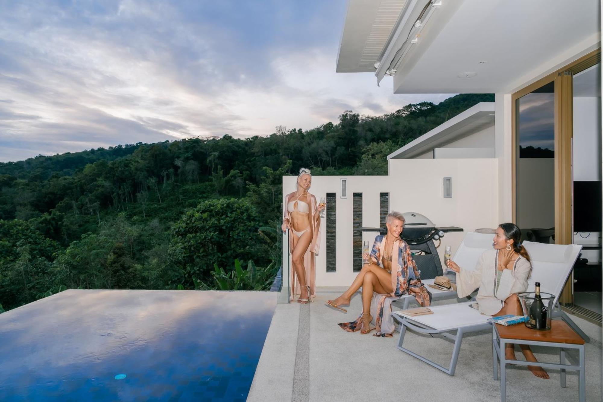 Seaview Villa Near Naithon Beach Phuket Экстерьер фото
